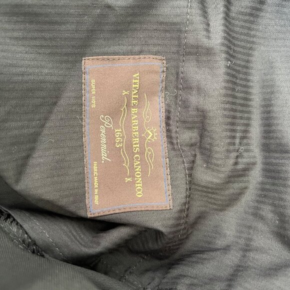 Suit supply Tuxedo black wool pants, Size 42 H58 - Picture 11 of 11